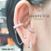 ต่างหูเพชรแฟชั่น เอียร์คัพ (Ear cuff) น้ำ100 ER02484