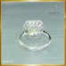 แหวนเพชรเม็ดใหญ่ cushion cut 7.02 กะรัต สี 93 รับรองสถาบัน HRD RI05972