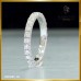 แหวนเพชรแท้รอบวง Eternity Ring สี 100 RI05985