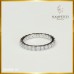 แหวนเพชรแท้รอบวง Eternity Ring สี 100 RI05988