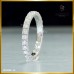 แหวนเพชรแท้รอบวง Eternity Ring สี 100 RI05989