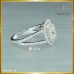 แหวนเพชร Cushion cut 2.00 กะรัต สี 92 VS1 ใบเซอร์ GIA RI06008