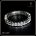 เเหวนเพชร Eternity Ring 2.17 กะรัต D-Color RI04396