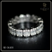 เเหวนเพชร Eternity Ring ประกบหน้าเท่าเพชรเอมเอมรับคัต ไซส์50 ตังค์ RI04405