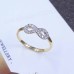 แหวนเพชร infinity ring น้ำ100 RI03795