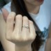 แหวนเพชร infinity ring น้ำ100 RI03795